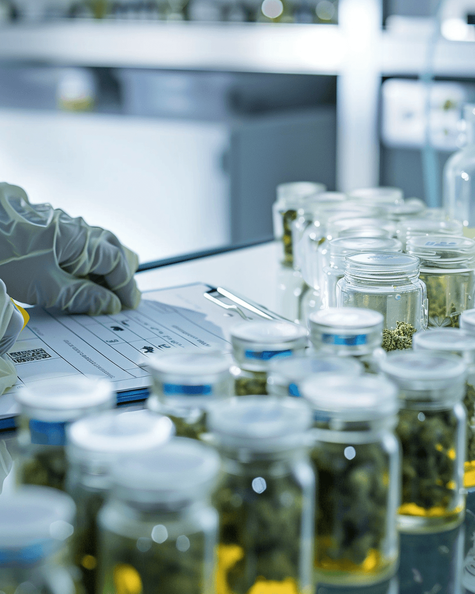 Espacio de bodega o back office con estanterías ordenadas y registro de movimientos