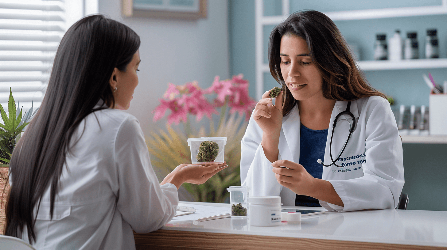 Documentación médica y proceso de receta (imagen referencial)